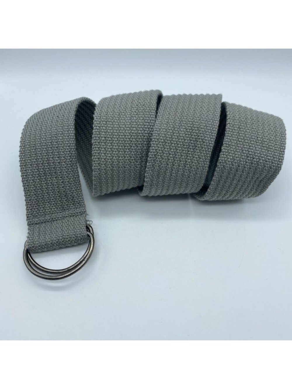 Unbranded Gray D-Ring Belt Men's Size M 41" Long 2" Wide Casual Durable